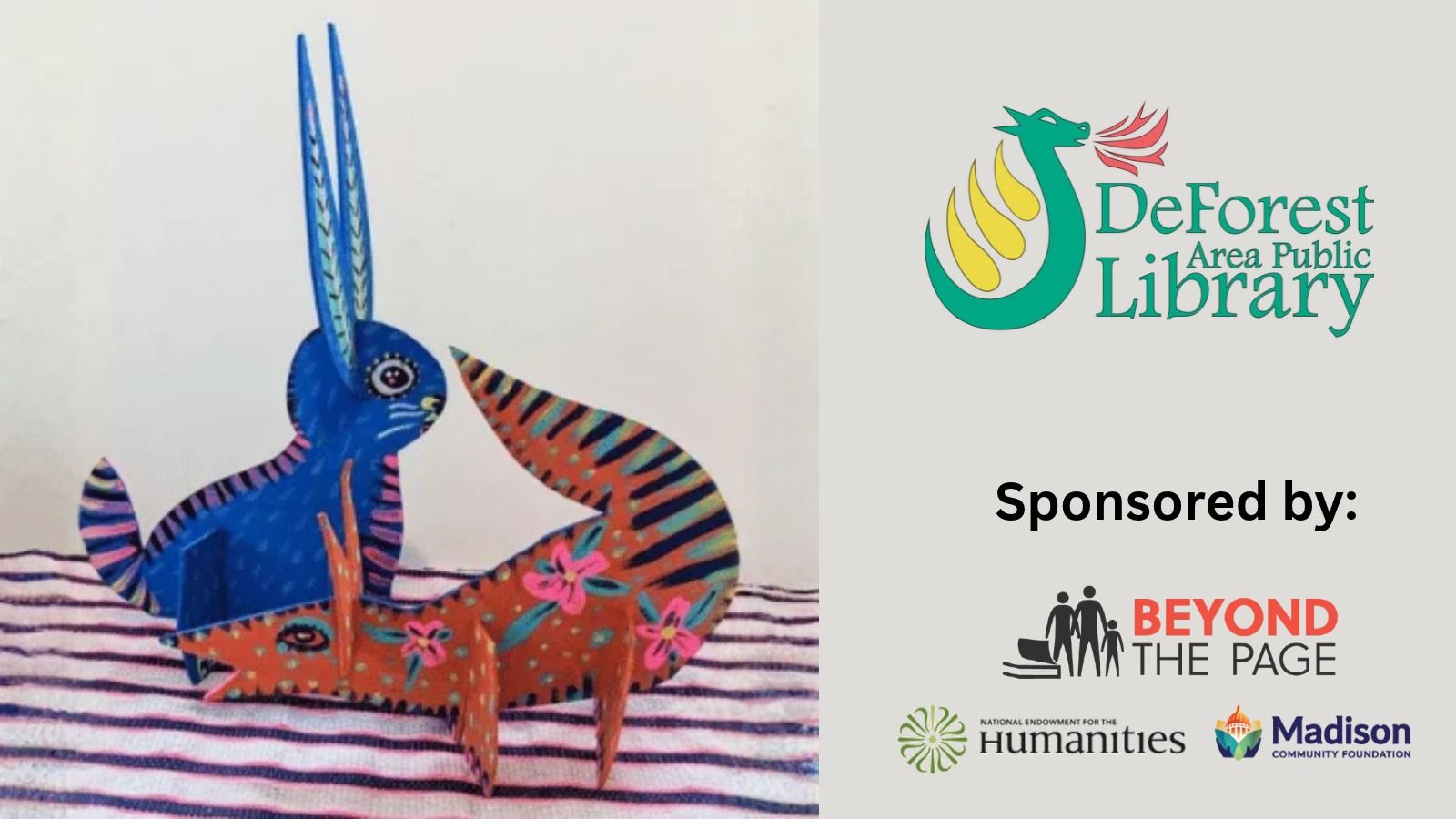 Painting Alebrijes Workshop with Angelica Contreras - Registration Required image
